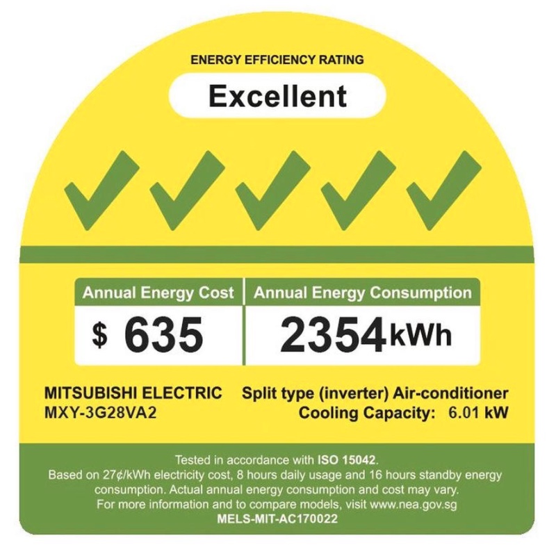 mitsubishi aircon mxy3g28va2